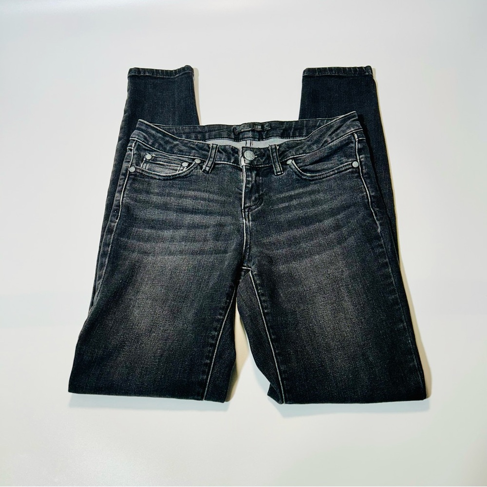 Prana jeans Skinny jeans Hiking jeans stretchy Dark gray to black women size 26